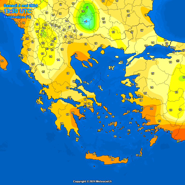 Temperatures